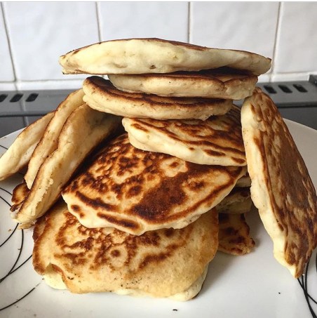 american pancake stack