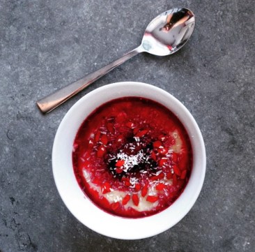 berry porridge 1